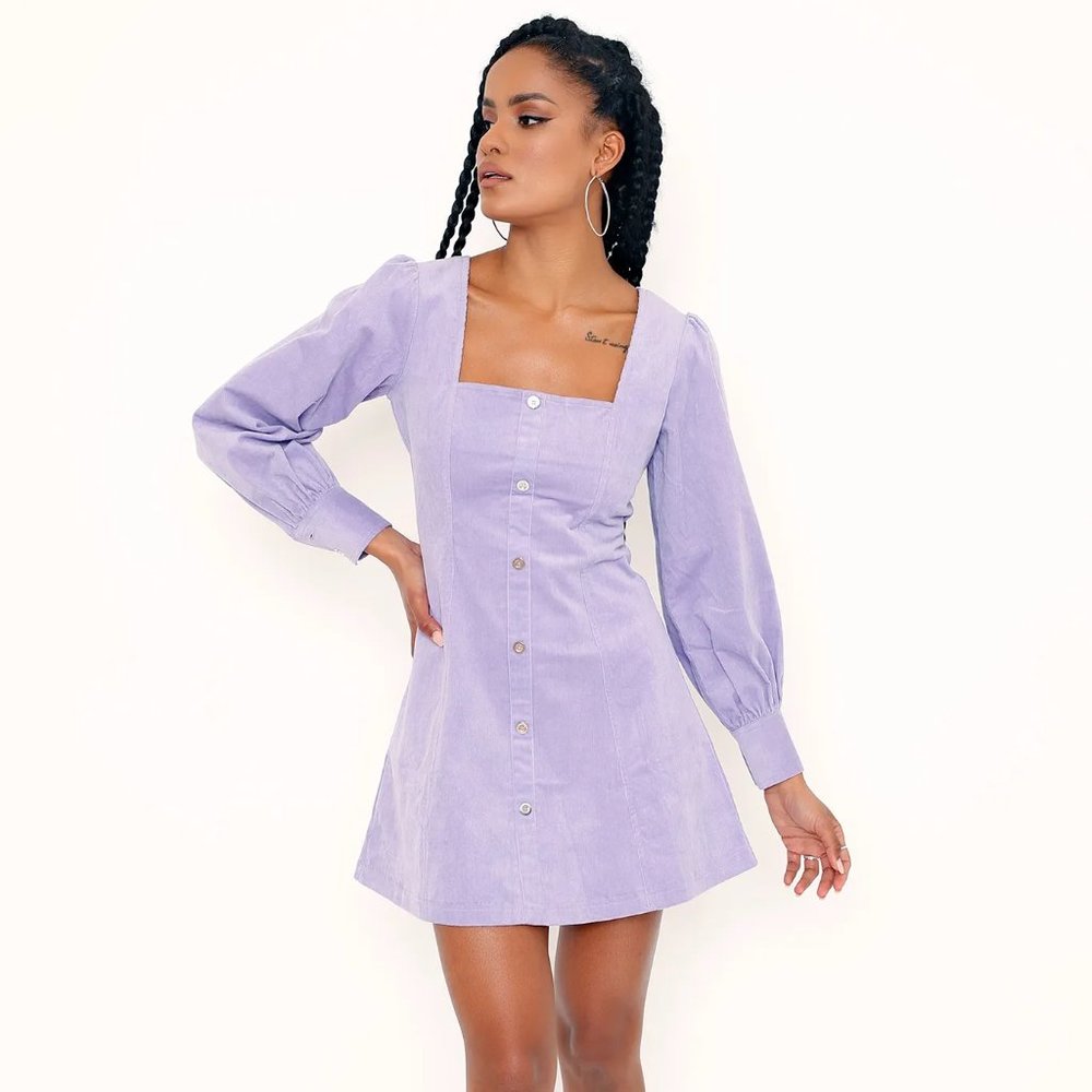NWT Blackmilk Lilac Pilgrim Dress